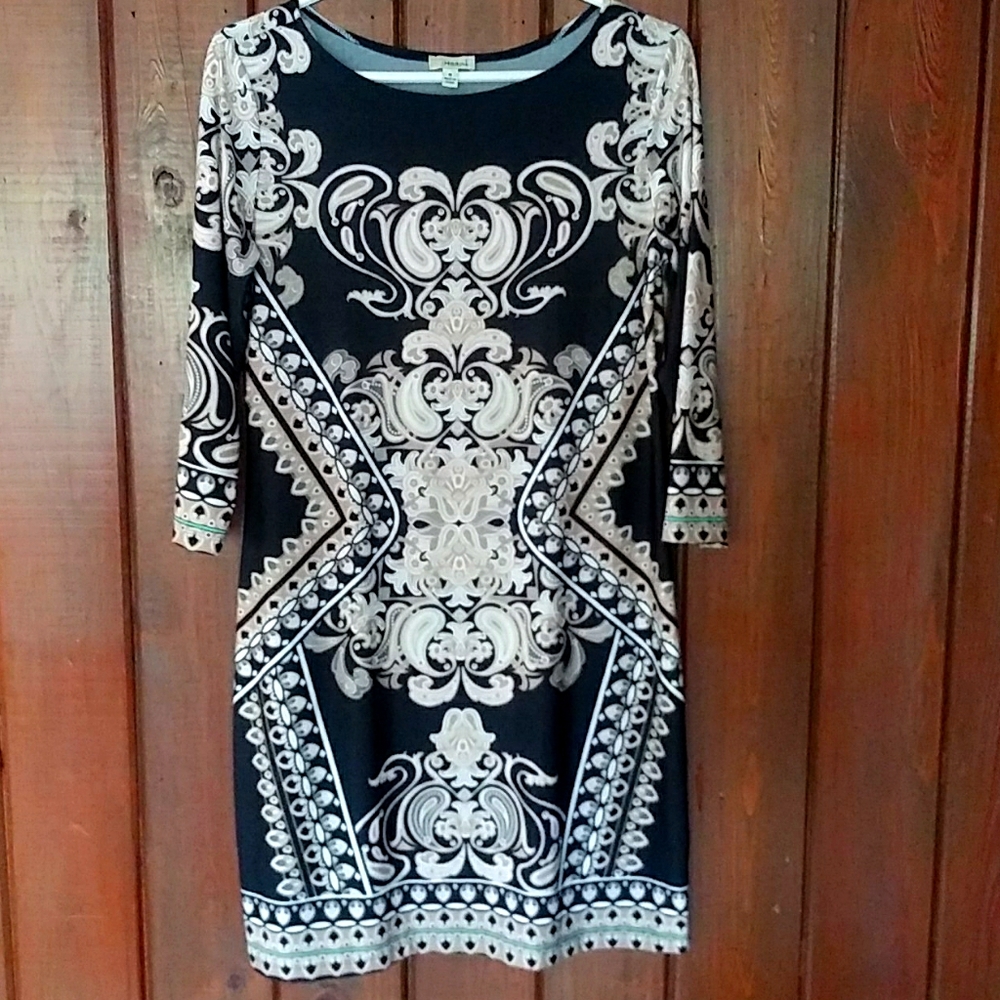 Haani Printed Midi Dress Size M